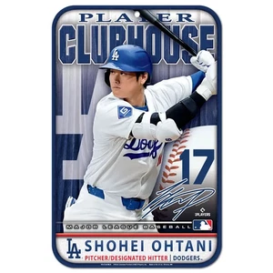 SHOHEI OHTANI LOS ANGELES DODGERS 11"X17" PLASTIC SIGN DURABLE POSTER MLB - Picture 1 of 1