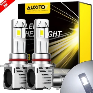AUXITO 9012 LED Headlights High Low Beam Bulb Kit 6000K 24000LM Super White Lamp - Picture 1 of 11