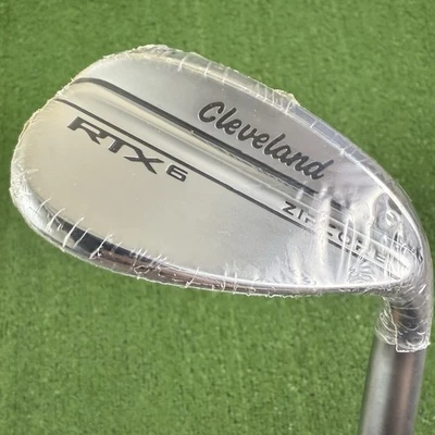 НОВЫЙ Cleveland RTX 6 ZipCore Mid Grind Tour Satin 58 10 Lob Wedge DG Spinner - Изображение 1 из 4