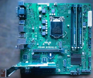 ASUS PRIME B250M-C Mainboard + 16GB DDR4 RAM Crucial + LAN-Adapter - Bild 1 von 5