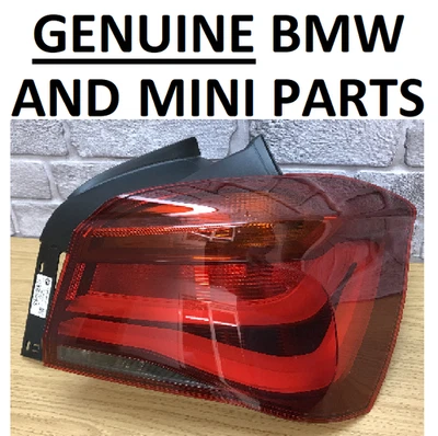 GENUINE BMW F20, F21 LCI Rear Tail Brake Light 63217456502. RIGHT Black Line 37E - Image 1 of 4