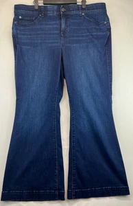 Torrid Jeans - Womens Size 20S - Blue - Bombshell Flare Super Soft (3900) - Picture 1 of 19