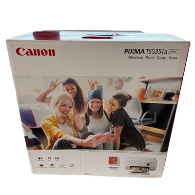 Canon Pixma TS5351a Inkjet All-In-One Printer - White Boxed Sealed New  - Image 1 of 4