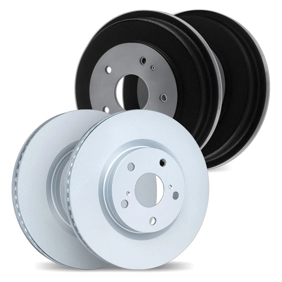 For Ford Ranger 1983-1994 DFC 4004-54075 GeoSpec Front & Rear Brake Rotor Set - Image 1 of 3