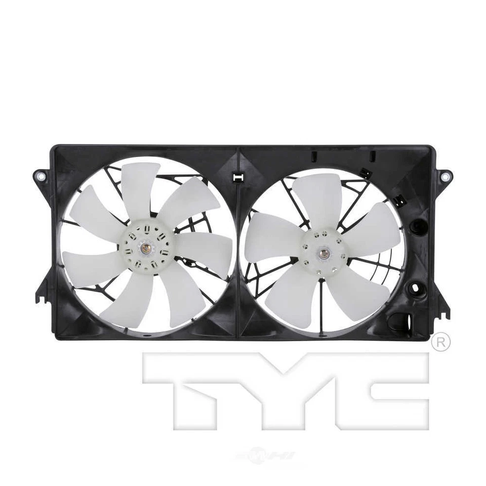 Dual Radiator and Condenser Fan fits 2000-2005 Toyota Celica,MR2 Spyder  TYC - Image 1 of 4