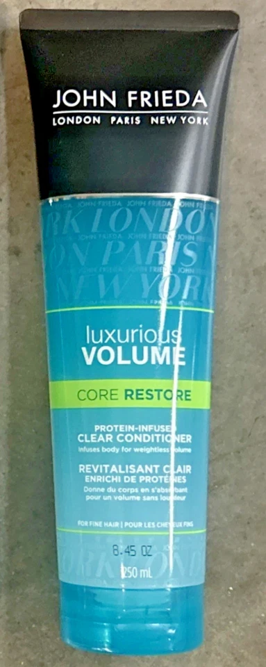 1 John Frieda Luxurious Volume, Core Restore Protein Infused Clear Conditioner - Image 1 of 1