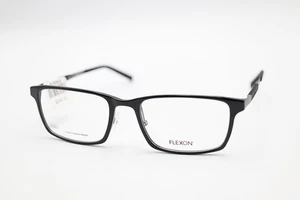 FLEXON EP8008 001 Shiny Black 55-19-145 Frames Flexible Titanium Temples J251 - Picture 1 of 12