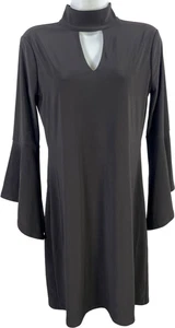 White House Black Market Damen schwarzes Etuikleid mit Glockenärmeln - XS - Bild 1 von 4