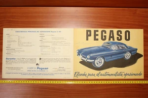 RARE PROSPEKT BOOKLET "PEGASO Z-103" AÑOS 50 YEARS SPANISH - Imagen 1 de 2