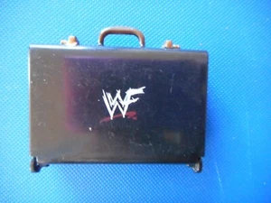 WWF Action Figure Accessories. WWF Logo Briefcase. Great Condition. (IS1S) - Picture 1 of 2