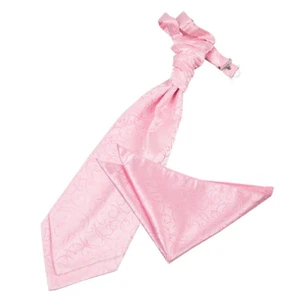 Set fazzoletto cravatta uomo matrimonio fantasia vortice rosa bambino di DQT - Foto 1 di 1