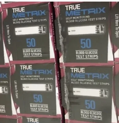 -200 TRUE Metrix Diabetic Test Strips exp2026 - Image 1 of 4