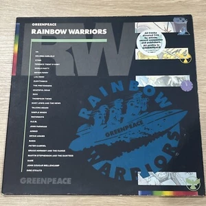 Greenpeace RAINBOW WARRIORS 1989 12” 2LP Vinyl Records German Import Gatefold - Picture 1 of 5