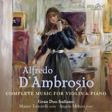 Alfredo D'Ambrosio Alfredo D'Ambrosio: Complete Music for Violin & Piano (CD)