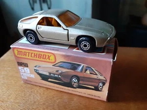 Porsche 928 Matchbox #59 vgc 1979 Lesney England - Picture 1 of 12
