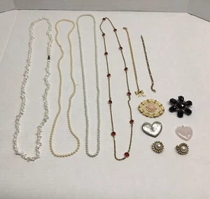 Vintage Lot Costume Jewelry, Mixed Lot 12 Pieces - Picture 1 of 4