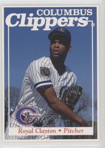 1994 Metro Media Columbus Clippers Royal Clayton