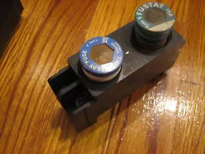 Square D; FSP130 Fuse Holder,for 2 screw in fuses; 125VAC/30A; combined shipping - Picture 1 of 5