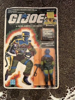 Figura de acción Hasbro 1989 Barbecue Firefighter GI Joe Slaughter's Marauders NUEVO Foto 1 de 4