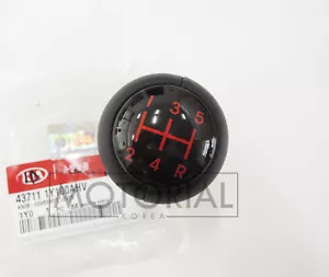 Manual Gear Shift Knob For 2011 2012 2013 2014 2015 KIA PICANTO / MORNING - Picture 1 of 3