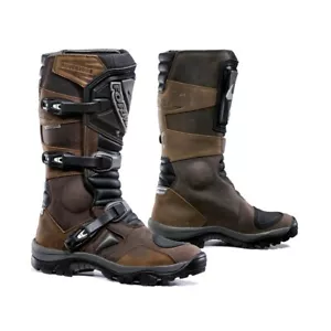 2022 FORMA ADVENTURE ADULT MOTOCROSS MX ENDURO OFF ROAD BIKE BOOTS - BROWN - Picture 1 of 2