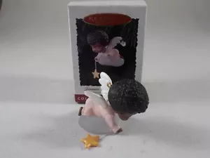 Hallmark Natale 1994 Ornamento Angeli di Maria Gelsomino Scatola Originale Mary Angel - Foto 1 di 3