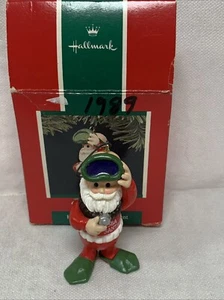 Hallmark Andenken Ornament 1989 Sea Santa Scuba Diver - Bild 1 von 2