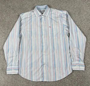 Tommy Bahama Sarasota Stretch Hemd Herren Medium Mehrfarbig Gestreift Langarm - Bild 1 von 10