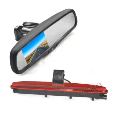  Reversing Backup Camera & Replacement Rear View Mirror Monitor for Iveco Daily - Image 1 of 4