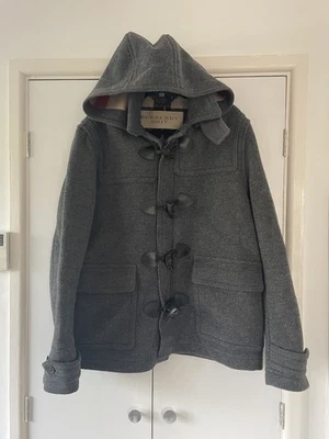 Genuine Burberry britt Men’s Duffle Coat Jacket XL Excellent Condition Wool - Image 1 of 4