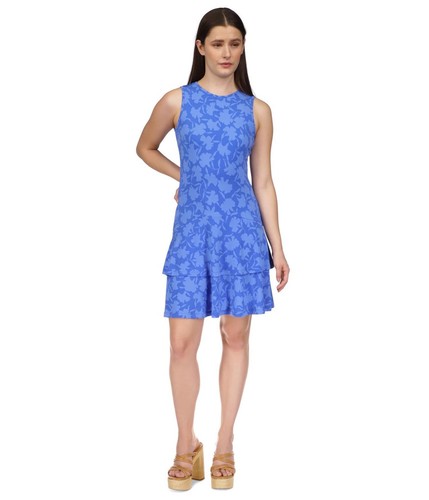 Abito da donna Michael Kors in jersey con ferretto e ombra tonale