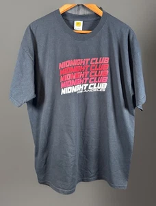 ✨Midnight Club Los Angeles Rockstar PS3 Xbox 360 Selten Promo T-Shirt Größe: L - Bild 1 von 8