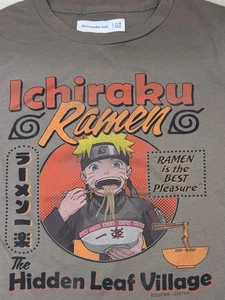 Camiseta manga corta Abercrombie Kids 7/8 Ichiraku Ramen The Hidden Leaf Graphics - Imagen 1 de 3