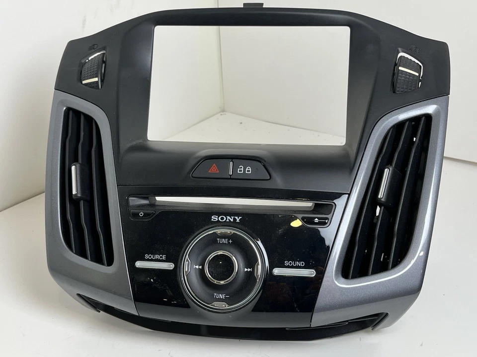 2013 FORD FOCUS NAVIGATION SONY RADIO CONTROL PANEL TRIM CONSOLE VENT BEZEL OEM — 第 1/4 张图片