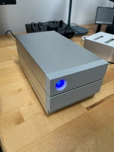 Lacie 2Big Dock Thunderbolt 3 chassis only + thunderbolt 3 cable (2m) - Bild 1 von 10