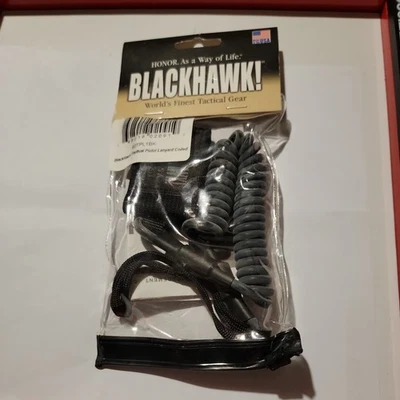 Cordón de retención de seguridad negro BlackHawk 90TPL1BK Foto 1 de 2