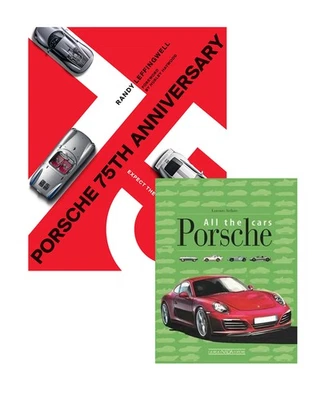 Porsche 75 años: aniversario y todos los coches conjunto de 2 libros — historia ilustrada, Foto 1 de 3
