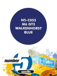 Pintura Para Aerografo BMW M6 GT3 -30ML - Number Five- N5-C053 - Imagen 1 de 1