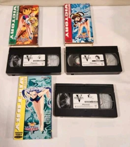 Battle Athletes Victory VHS Bundle Lot Of 3 Anime English Dubbed GETS - Picture 1 of 3
