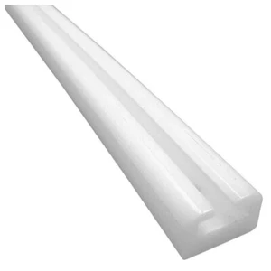 Polaris Snowmobile New OEM Hi-Fax Rail Sliders 61" White, 5521632 - Picture 1 of 1