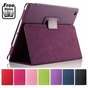 Leather Flip Smart Stand Case Cover For Apple iPad 8th Generation 10.2” 2020 - Picture 1 of 13