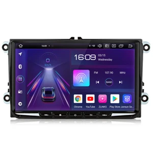 4G Android 12 4+64G Autoradio Carplay Navi KAM Für VW GOLF 5 6 Touran Polo Caddy - Bild 1 von 11