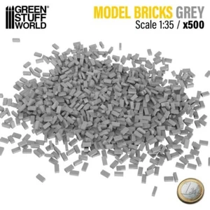 MODEL BRICKS GREY - GREENSTUFF 436554 367085 - Imagen 1 de 1