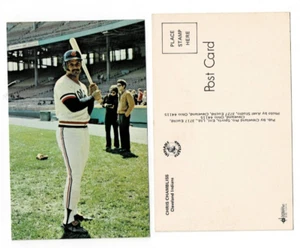 1975 Chris Chambliss Cleveland Indians Team Issued Postcard - Picture 1 of 1