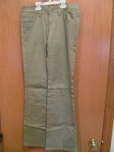 PANTALONES Estilo Jean DICKIES ~ Beige ~ Junior/Para mujer Talla 3 ~ NUEVOS - Imagen 1 de 2