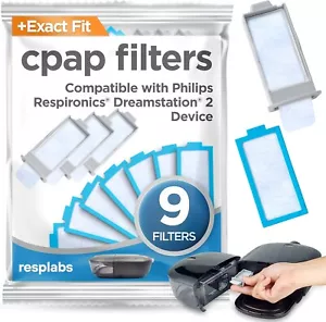 Filtros CPAP Resplabs | Compatible con Philips Dreamstation 2 | 9 filtros Pa - Imagen 1 de 4