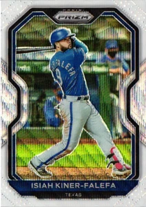 2021 Panini Prizm - White Wave #15 Isiah Kiner-Falefa - Texas Rangers - Picture 1 of 2