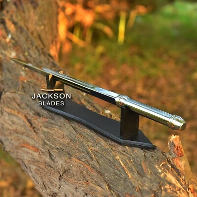 Angel Blade Full Metal with Stand Super Natural Prop Replica Cosplay Viking Swor - Image 1 of 4