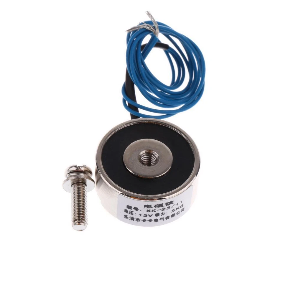 MARKENLOS Ultradünner Saug Elektromagnet Elektromagnet Solenoid Lift Holding DC 12V