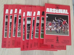 Arsenal 1979/80 Selection of Home League Programmes from menu Away Teams M-W - Picture 1 of 11